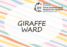 Load image into Gallery viewer, GOSH Animal Name Badge #hello my name is... GIRAFFE