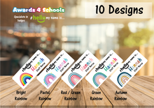 Load image into Gallery viewer, Rainbow name badges # hello my name is...