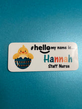 Load image into Gallery viewer, Easter name badge # hello my name is...
