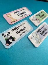 Load image into Gallery viewer, Animal Block Colours # hello my name is...