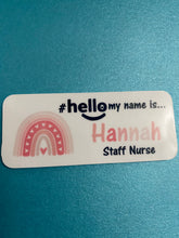 Load image into Gallery viewer, LIMITED EDITION PINK # hello my name is ...