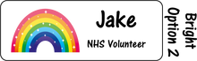 Load image into Gallery viewer, Rainbow name badge