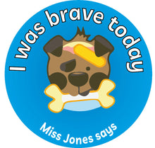 Load image into Gallery viewer, I was brave today stickers - Animals