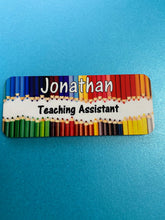 Load image into Gallery viewer, Coloured Pencil name badge

