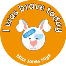 Load image into Gallery viewer, I was brave today stickers - Animals