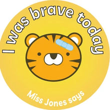 Load image into Gallery viewer, I was brave today stickers - Animals