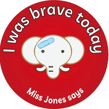 Load image into Gallery viewer, I was brave today stickers - Animals