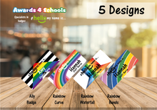Load image into Gallery viewer, Rainbow Pride # hello my name is ...
