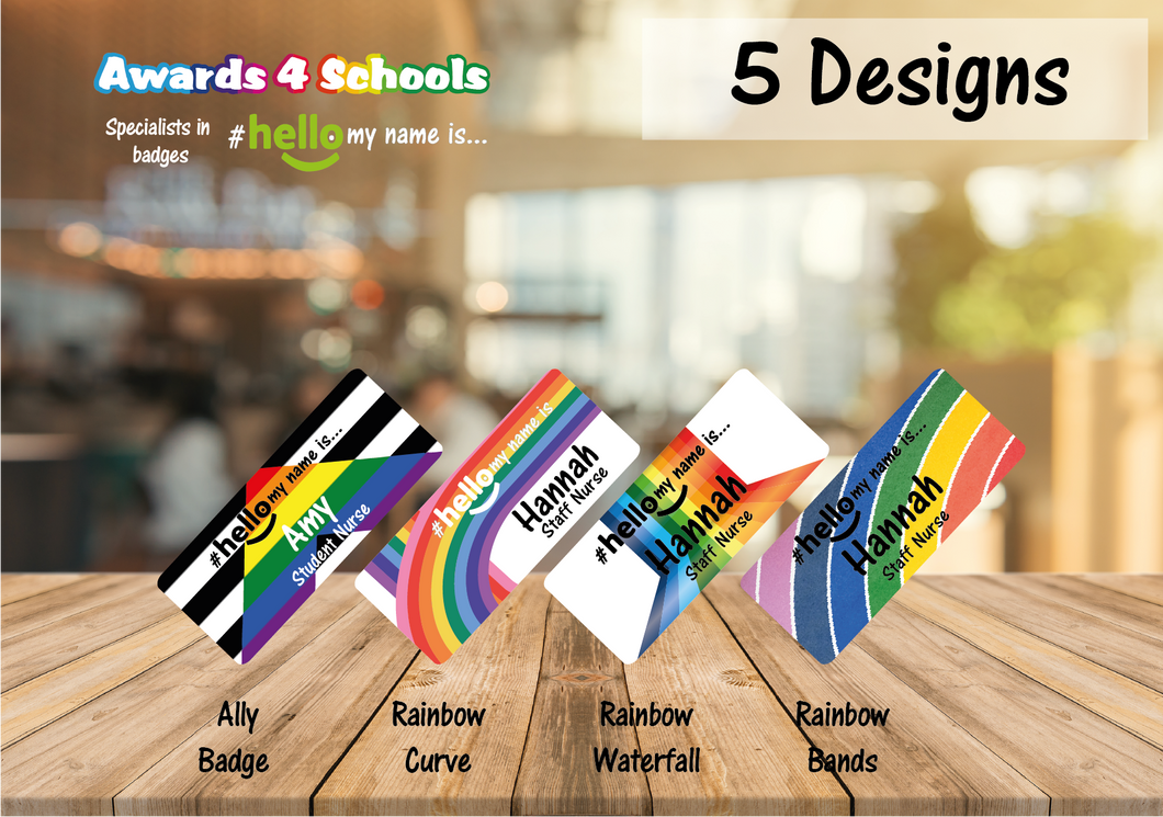 Rainbow Pride # hello my name is ...