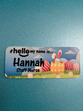 Load image into Gallery viewer, Easter name badge # hello my name is...

