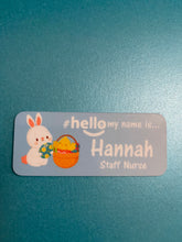 Load image into Gallery viewer, Easter name badge # hello my name is...
