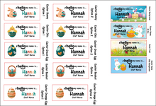 Load image into Gallery viewer, Easter name badge # hello my name is...
